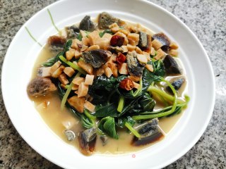 上汤红薯叶的做法