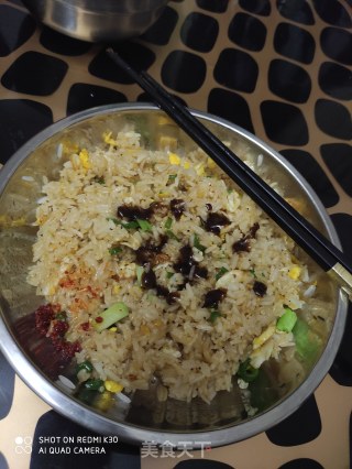 小炒饭的做法