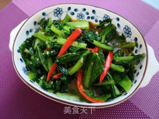 蚝油小白菜的做法