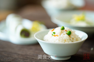 豌豆煮饭 春韵回甘——粒粒豌豆饭的做法