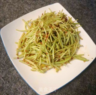 酸辣米苋梗的做法