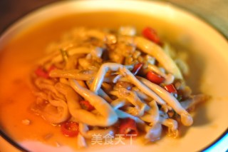 香辣白玉菇的做法