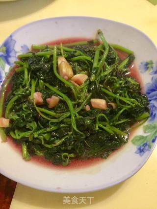 蒜香苋菜的做法