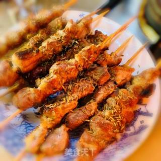 烤羊肉串-家庭简易版的做法