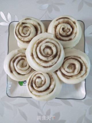 黑芝麻面卷的做法