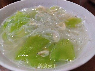 莴笋粉丝虾皮汤的做法