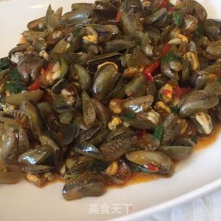炒薄壳的做法