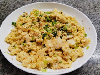 鸡蛋鸡刨豆腐的做法