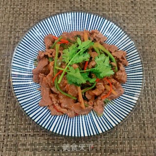 小炒牛肉的做法