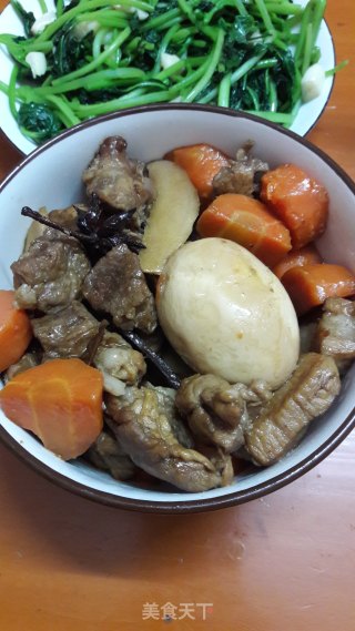 肉蛋乱炖的做法