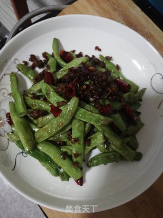 家常干煸四季豆的做法
