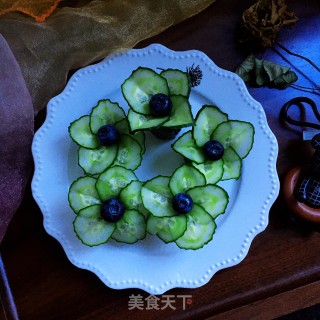 黄瓜花儿朵朵开的做法