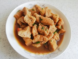 豆腐包烧肉的做法