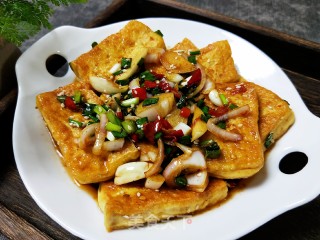 拌煎豆腐的做法