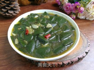 蒜香柴叶豆腐的做法