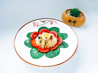 蔬菜凉拌面的做法