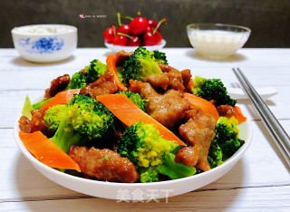 西兰花炒牛肉的做法