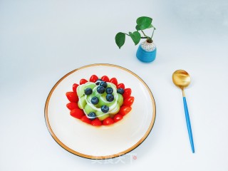 蓝莓水果沙拉