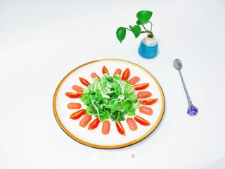 香肠蔬菜沙拉