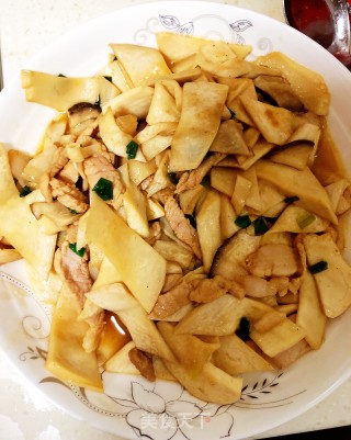 肉片杏鲍菇的做法