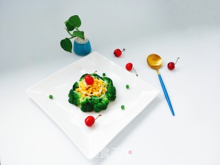 西兰花玉米沙拉