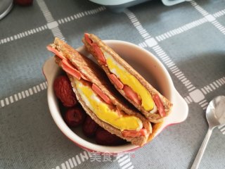 火腿奶酪三明治的做法