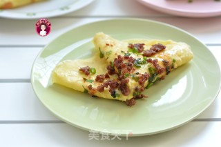 牛肉鸡蛋软饼的做法