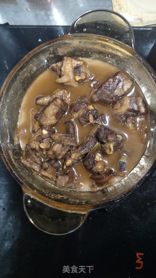 红烧羊肉。的做法