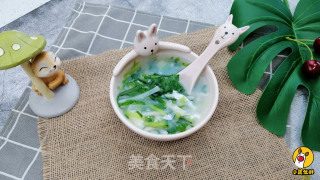 贝柱翡翠羹的做法
