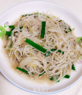 炒绿豆芽的做法