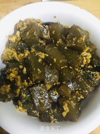 下饭利器 凉粉炒鸡蛋的做法