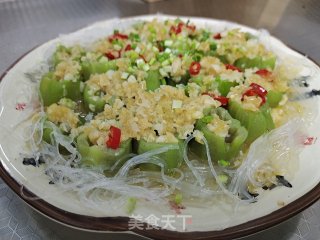 蒜蓉粉丝蒸丝瓜的做法