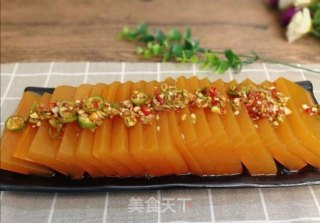 胡萝卜凉粉的做法