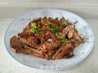 蒜汁盐水鸭的做法