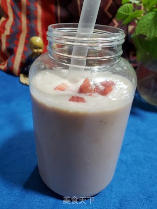草莓香蕉奶昔
