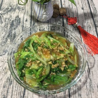 蒜蓉浇汁拌生菜的做法