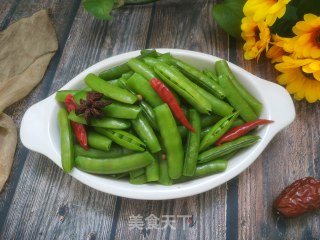 五香豌豆荚的做法