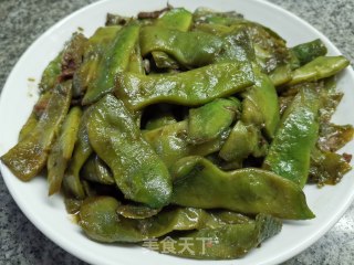 家常炖油豆角的做法