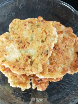 蔬菜虾饼的做法