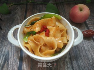 家常油泼面的做法