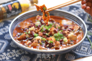 人人都喜爱的米饭杀手-水煮肉片的做法