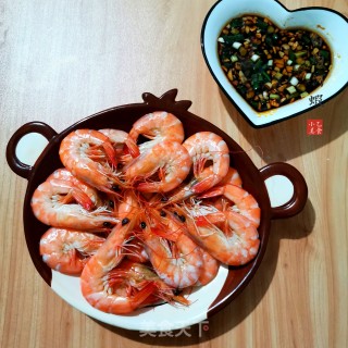 白灼河虾的做法