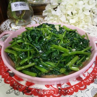 蒜蓉空心菜的做法