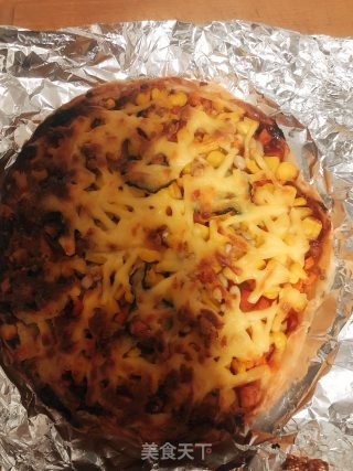 简易手抓饼披萨的做法