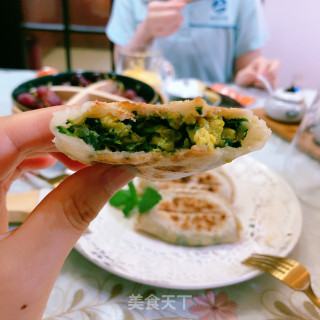 韭菜鸡蛋盒子的做法