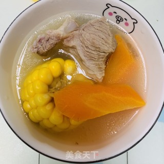 玉米萝卜排骨汤的做法