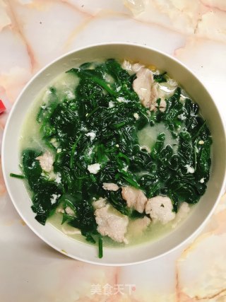 辣椒叶瘦肉汤的做法