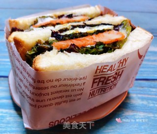 鸡排吐司三明治的做法