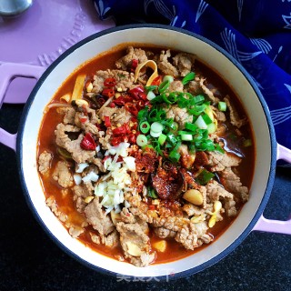 边角料版水煮牛肉的做法