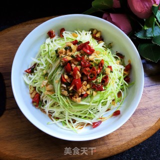 蒜香盘丝葫芦的做法